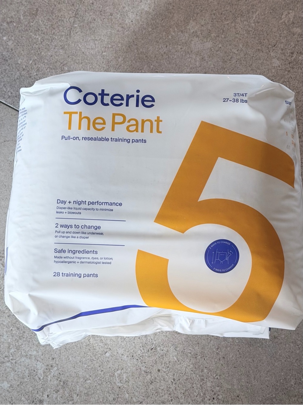 The Pant Training Pants - size 5 (3 packs)